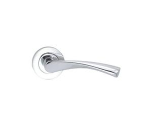 Spira Brass Mercury Lever On Rose Polished Chrome