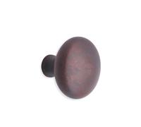 Spira Brass Mushroom 38mm Cupboard Knob Aged Bronze
