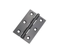 Spira Brass Non Ce Mild Steel Butt Hinges - Gunmetal Grey