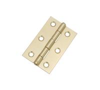 Spira Brass Non Ce Mild Steel Butt Hinges - Satin Brass