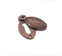 Spira Brass Oval Beehive Escutcheon Aged Bronze