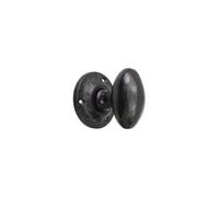 Spira Brass Oval Rim/mortice Door Knob