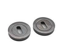 Spira Brass Oval Standard Escutcheon Black Nickel