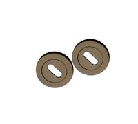 Spira Brass Oval Standard Escutcheon Matt Antique