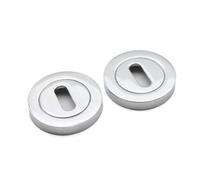 Spira Brass Oval Standard Escutcheon Polished Chrome