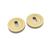 Spira Brass Oval Standard Escutcheon Satin Brass