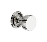 Spira Brass Oxford Mortice Door Knob Polished Nickel