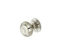 Spira Brass Preston Large 38mm Cupboard Knob Polished Nickel