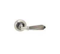 Spira Brass Regency Lever Door Handle Aged Nickel