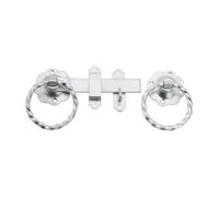 Spira Brass Ring Gate Latch - Twisted Zinc