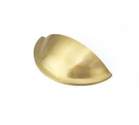 Spira Brass Slim Cup Handle Small Satin Brass