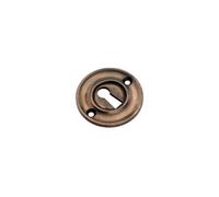 Spira Brass Slimline Standard Escutcheon Antique
