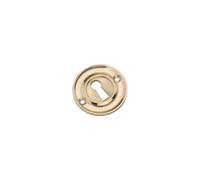 Spira Brass Slimline Standard Escutcheon Polished Brass