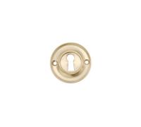 Spira Brass Slimline Standard Escutcheon Satin Brass