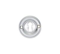 Spira Brass Slimline Standard Escutcheon Satin Chrome