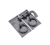 Spira Brass Spike Cabinet Lock Large Matt Black