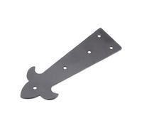 Spira Brass Spike Deco Hinge Matt Black Finish