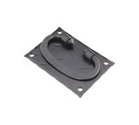 Spira Brass Spike Ring Drop Pull Matt Black