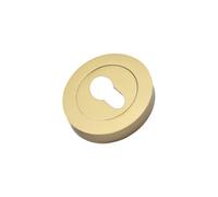 Spira Brass Spsira Brass Euro Profile Escutcheon Satin Brass