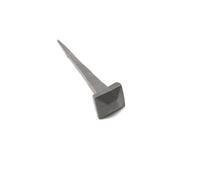 Spira Brass Square Head Iron Nails 1" X 3" Beeswax