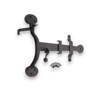 Spira Brass Suffolk Latch Penny End Beeswax