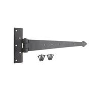 Spira Brass T - Hinges Arrow End Beeswax 15" 375mm