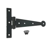 Spira Brass T - Hinges Penny End Beeswax 6" 150mm