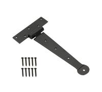 Spira Brass T - Hinges Penny End Beeswax 9" 225mm