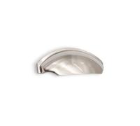 Spira Brass Tulip Cup Drawer Pull Polished Nickel