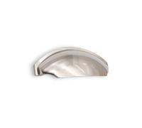 Spira Brass Tulip Drawer Cup Pull Polished Nickel