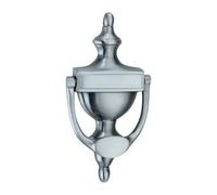 Spira Brass Victorian Door Knocker 150mm Satin Chrome