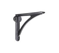 Spira Brass Victorian Ironbridge Shelf Bracket Black (Sold In Pairs)