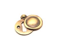 Spira Brass Victorian Key Hole Covered Antique Brass