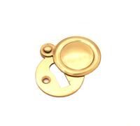 Spira Brass Victorian Key Hole - Covered Polished Brass