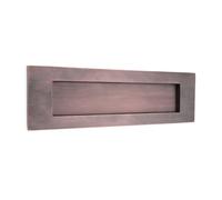 Spira Brass Victorian Letter Plate 250mm Aged Bronze