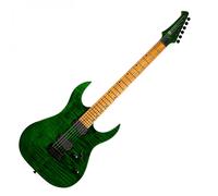 Spira Guitars S-450 TGR Flame Maple Gloss Trans Green