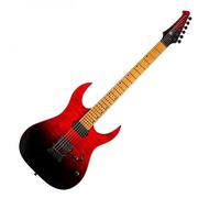Spira Guitars S-450 TRD Flame Maple Gloss Trans Red