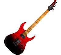 SPIRA Guitars S-450 TRD Transparent Red Electric guitar