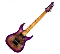 Spira Guitars S-457 TPP Poplar Burl Gloss Trans Purple