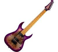 SPIRA Guitars S-457 TPP Transparent Purple 7-String Electric Guitar