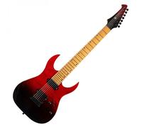 Spira Guitars S-457 TRD Flame Maple Gloss Trans Red - Nearly New
