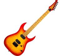 SPIRA Guitars S-500 QFB Fireburst Electric Guitar