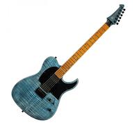 Spira Guitars T-450 TDB Flame Maple Gloss Trans Blue