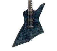 SPIRA X-500 Electric Guitar, Transparent Black (NEW)