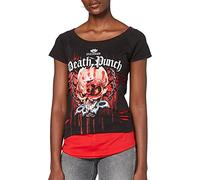 Spiral - 5Fdp - Assassin - 2In1 Red Ripped Top Black - S