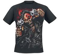 Spiral - 5FDP - ASSASSIN (Unisex Black Short Sleeve T-Shirts) 3X Large