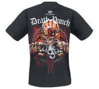 Spiral Mens M101 T-Shirt, Black, XXL UK