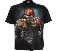 Spiral - 5FDP - GAME OVER (Unisex Black Short Sleeve T-Shirts) Small