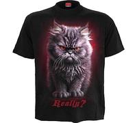 Spiral - Anger Management - Front Print T-Shirt Black - XXL