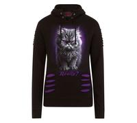 Spiral Anger Management Hoodie black lilac S